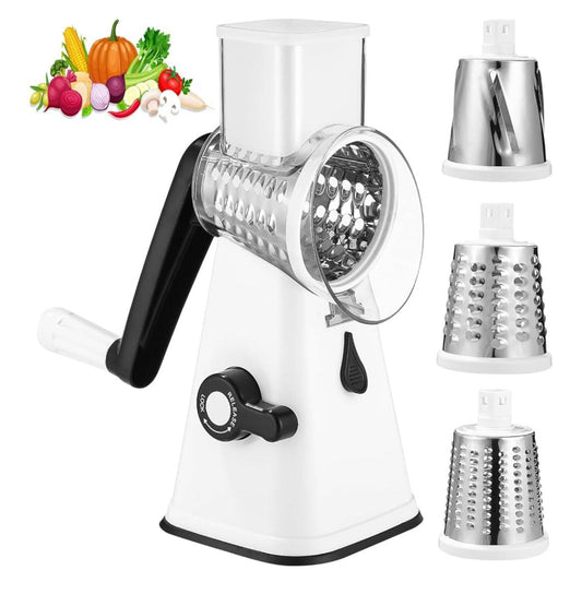 FreshCut Pro™️ - Cortador profesional de verduras + 3 cabezales ¡DE REGALO! + Cuenco Escurridor Colador ¡GRATIS!