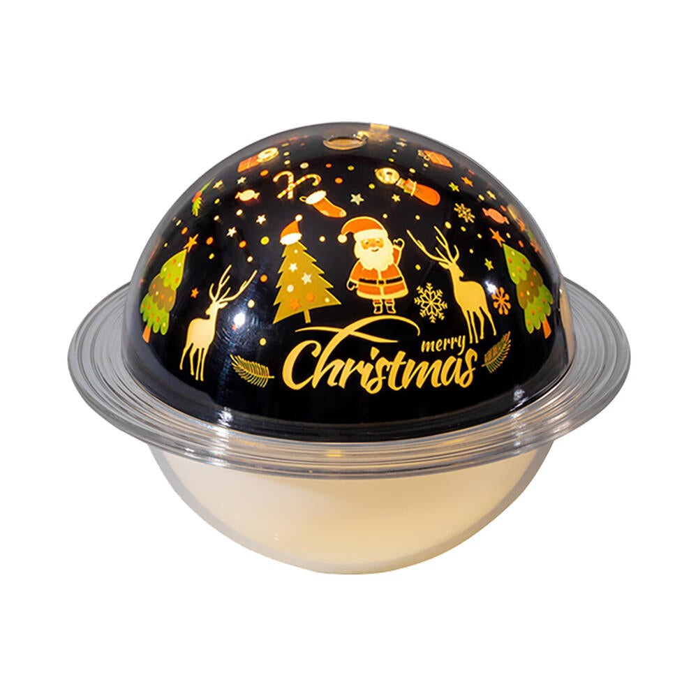 Lámpara Saturno 3 en 1: Humidificador + Difusor + Proyector Decorativo